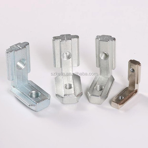 Bán Buôn <span class=keywords><strong>L</strong></span> Hình Dạng Bên Trong Kết Nối Cho 2020 3030 4040 Loạt T-Khe Cắm 6/8/10Mm Loạt Nhôm Hồ Sơ - Product Image 5