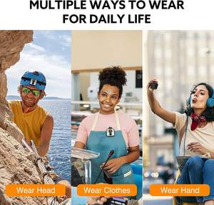 夜视迷你便携式摄像机高清1080P记录凸轮敏感运动检测运动DV防水 - Product Image 5