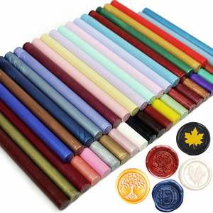 Toptan Özel Esnek Sızdırmazlık Balmumu Çubukları Tutkal Tabancası Metalik Altın Sedefli Plastik Düğün Davetiyeleri CRECRA Markası - Product Image 1