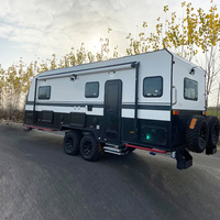 Remorques de camping-car de caravane standard de luxe pour 4x4 camping-car extérieur camping-car camion d'expédition de camping-car durable pour le voyage