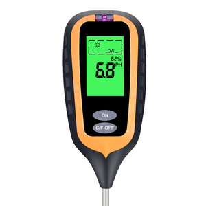 JQ006 grand écran LCD rétroéclairé, <span class=keywords><strong>testeur</strong></span> de sol 6 en 1, outil de test de fertilité, <span class=keywords><strong>humidité</strong></span> de <span class=keywords><strong>l</strong></span>'<span class=keywords><strong>air</strong></span>, température - Product Image 4