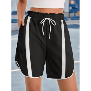 Custom <b>Womens</b> <b>Cargo</b> <b>Shorts</b> <b>Knee</b> <b>Length</b> Drawstring Elastic Waist Casual Workout Running Athletic Yoga <b>Shorts</b> - Product Image 2