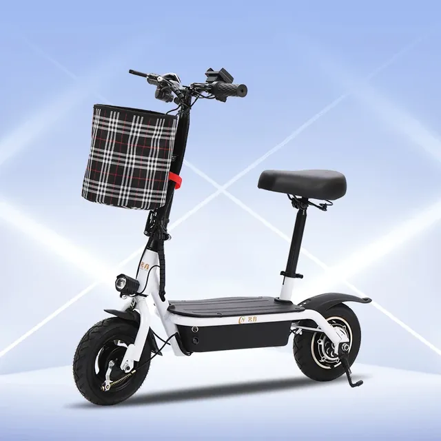 Electric Scooter Folding Best Scooter for Adults App Electricity Intelligent Waterproof LED Lighting Long Range Foldable Hot
