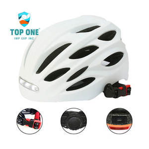TopOne casque de cyclisme Aero haute qualité meilleur nouveau Super vitesse Rechargeable Led Aero sécurité Smart Cycle vélo casque de vélo - Product Image 2