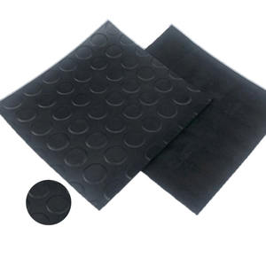 Rollo de alfombrilla de suelo de hoja de goma de moneda de cubierta de barco de alta fricción antideslizante de 3mm para escaleras - Product Image 3