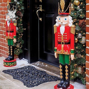 Sculpture de Noël moderne et personnalisée en fibre de verre, grande taille, pour intérieur, extérieur, magasin, maison, jardin - Product Image 1