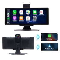 Écran tactile 2.5D de 10,26 pouces, lecteur MP5 sans fil CarPlay Android Auto, caméra 4K/1080P, enregistrement de caméra avant et de caméra de recul, Carplay