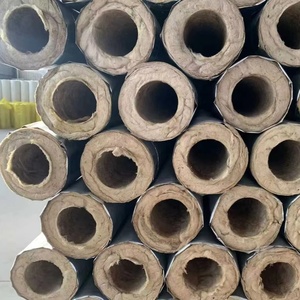 Tube en laine <span class=keywords><strong>de</strong></span> roche ignifuge spécial pour <span class=keywords><strong>l</strong></span>'isolation des tuyaux/<span class=keywords><strong>l</strong></span>'isolation thermique des bâtiments résidentiels, isolation des réservoirs - Product Image 1