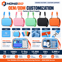 Étui de protection EVA personnalisé pour appareil photo et imprimante photo pour enfants, fabrication OEM ODM, accessoire de transport, organisateur, protection du dispositif, étui de rangement EVA