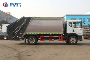 Camión Compactador de Basura de Gran Capacidad de 15 Toneladas, Vehículo Urbano para Residuos a Gran Escala - Product Image 4
