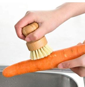 100% Phân Hủy Sinh Học Không Chất Thải Sinh Thái Thân Thiện Với Nhà Nhà Bếp Bằng Gỗ Làm Sạch Scrubber Rửa Bàn Chải Tre Cọ Nồi Món Ăn Bàn Chải - Product Image 6