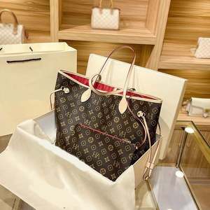 Bolsos de Hombro Elegantes al por Mayor, Bolsos Tote de Cuero Genuino de Diseñador, Gran Capacidad, para Mujer, Marca de Lujo - Product Image 5