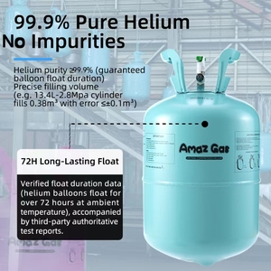 Cilindro de Hélio Descartável para Balões, Sem MOQ, 7L 13.4L, Pequenos Tanques de Hélio para Festas - Product Image 4