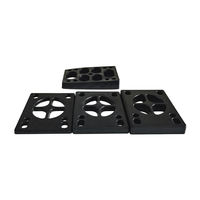 Surfskate Riser Pads Skateboard PU Matériel Surf Skateboard Épaisseur 6 10 12 MM pour Truck Riser Pads