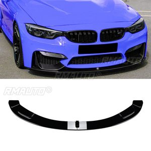 Front Bumper Lip Spoiler Diffuser Splitters Body Kit Aprons Cover Guard for BMW 3Series 4Series M3 M4 F80 F81 F82 F83 2015-2020 - Product Image 1