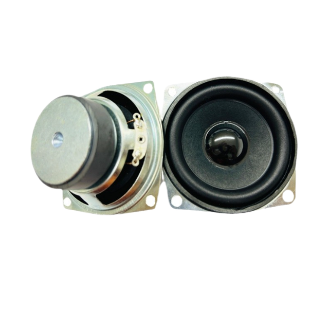 Professional 66mm 2.5 Inch Square External Magnetic Speaker Driver 4 Ohm 3W Full Range for Bluetooth Multimedia Speaker DIY
