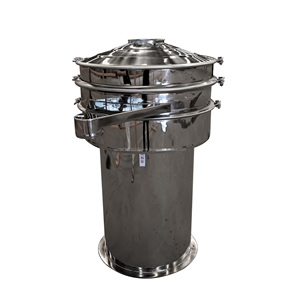 New Food Grade Rotary Vibration Filter <b>Machine</b> Vibrating Separator Motor 300-1000kg/h Capacity SUS304 Material for Home Use - Product Image 2