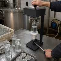 Scelleuse manuelle de table à manivelle rotative pour bouteilles de liqueur, bière, boissons et bocaux en verre