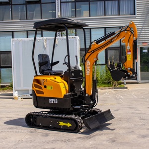 Miniexcavadora de orugas de 1.3 toneladas con rendimiento estable, operada por piloto, motor Koop y bomba, admite personalización - Product Image 3