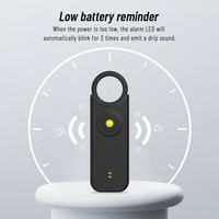 Nouvelle alarme personnelle rechargeable 135DB, alarme d'urgence SOS portable, alarme de sécurité pour la défense personnelle, porte-clés pour femmes, enfants et personnes âgées