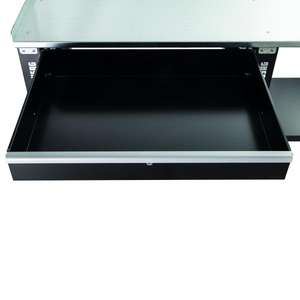 USAG - U05060154 Banco de trabajo con tapa de acero y 2 cajones-EAN 8010239925434 BANCOS DE TRABAJO Y MESAS - Product Image 3