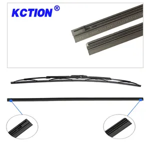 Kction Factory 6mm High Quality Affordable Product Replaceable Conventional Frame Wiper Blade Refills Inserts Rubber Strip