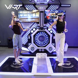Manèges de réalité virtuelle <span class=keywords><strong>VR</strong></span> Chain Shops, simulateurs de réalité virtuelle, brevet d'usine 9D, aire de jeux d'escalade en Chine - Product Image 2