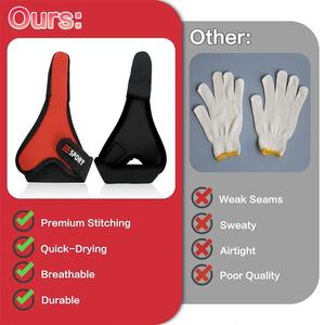 Gants de pêche en néoprène personnalisés pour hommes - Imperméables, à un seul doigt, pour la pêche en eau salée, protection de l'index, accessoires de pêche - Product Image 5