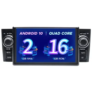 Cho Fiat Grande Punto Linea 2007-2012 GPS Navigation DVD DSP Autoradio1 Din Android 10 Xe Stereo Đa Phương Tiện Player