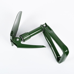 Green <b>Multi</b> <b>Function</b> Folding <b>Shovel</b> With D-Grip Handle For Outdoor Camping And Rescue Use - Product Image 2