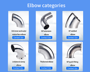 KQ 304 316L đánh bóng thép không gỉ hàn liền mạch inox lắp ống vệ sinh uốn cong 90 độ mông hàn khuỷu tay - Product Image 6