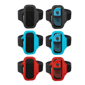 2pcs Dragonne Just <span class=keywords><strong>Dance</strong></span> Games Handle Grips pour <span class=keywords><strong>Nintendo</strong></span> <span class=keywords><strong>Switch</strong></span> Controller Brassard Dancing Wristband Wrist Straps - Product Image 4