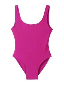 ชุดว่ายน้ำวันพีซลายดอกไม้คอวีเอวสูงสำหรับผู้หญิงชุดว่ายน้ำวันพีชและชุดชายหาดบิกินี่ออกแบบโลโก้ได้ตามต้องการสำหรับ2024ฤดูร้อน - Product Image 3