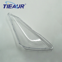 Couvre-phare de voiture TIEAUR, pièce auto en plastique transparent, couvercle de lentille de phare pour Wish 2002-2004