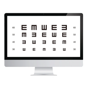 Tableau d'acuité visuelle ELITE professionnel portable LCD - Tableau de <span class=keywords><strong>test</strong></span> de vision numérique compatible multi-écrans pour les distributeurs - Product Image 3