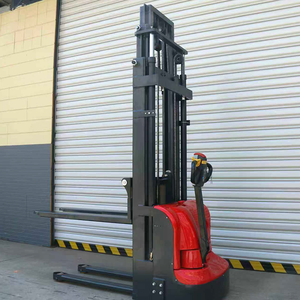 Apilador Eléctrico Completo de Envío Rápido, 1000 kg, 1500 kg, 2000 kg, Apilador Semi-Eléctrico, Apilador Manual, Carretilla Elevadora - Product Image 2