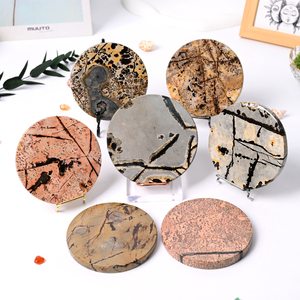 Nouvelle Arrivée : Plaque de Cristal Naturel Polie à la Main, Pierre Décorative en Cristal pour Cadeau - Product Image 4