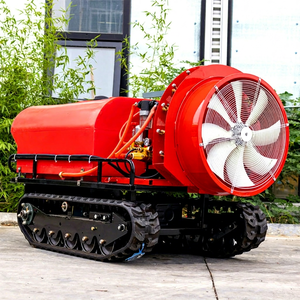 Pulverizador a Control Remoto de Gasolina de 4 Tiempos con Diseño de Orugas, Alcance de 500m y Bomba para Trabajos Agrícolas y de Huertos - Product Image 1