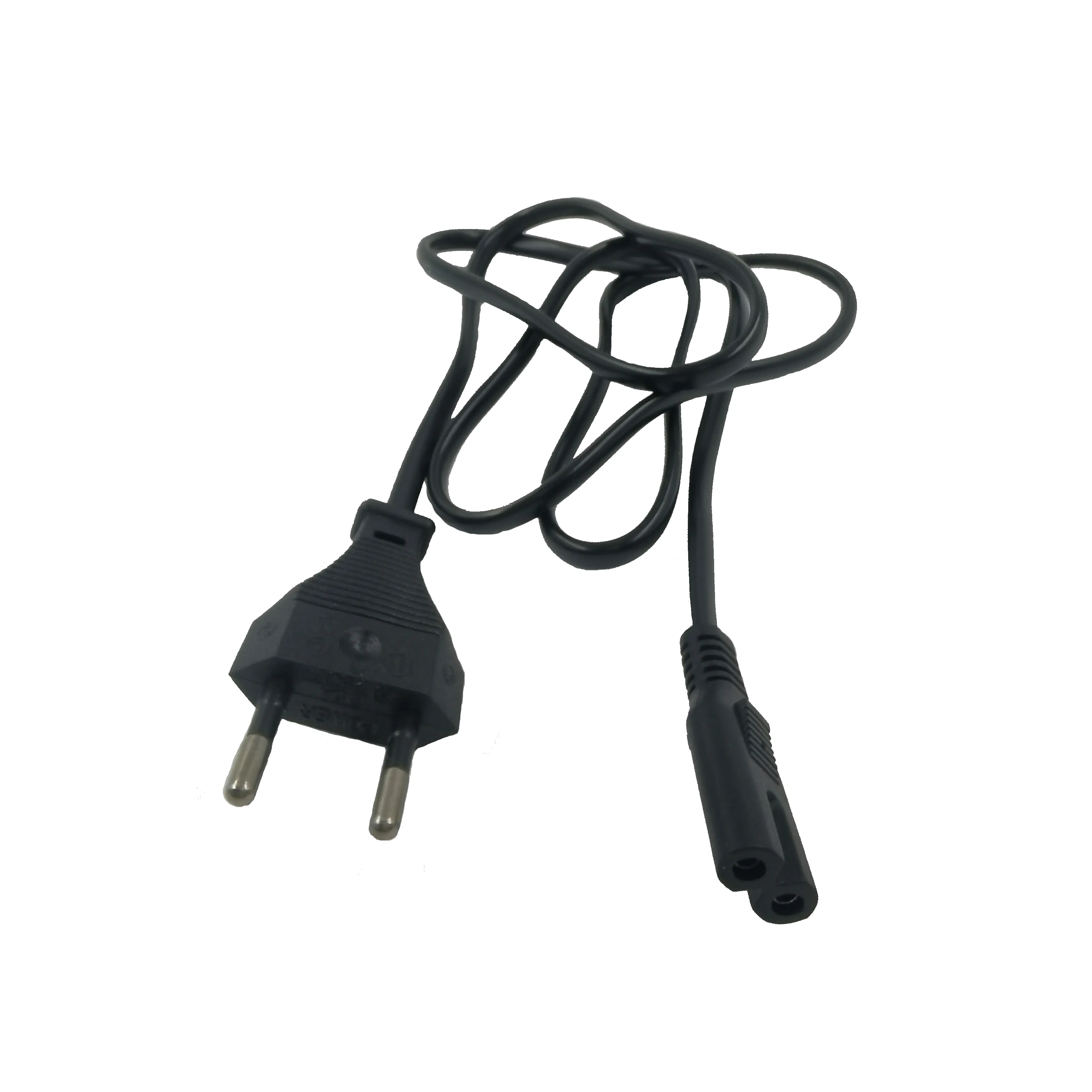Preço de atacado com plugue cabo de alimentação para laptop EU US C8 Ac Pc PVC 220V cabo de extensão de alimentação de cobre para eletrodomésticos