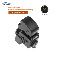 Bouton de commutation de fenêtre principal d'alimentation électrique 8-97417004-0 8974170040 pour Isuzu 2012-2015 D-MAX