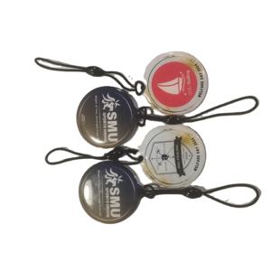 Code QR code à barres numéro d'identification étiquettes Nfc porte-clés logo personnalisé porte-clés Rfid porte-clés porte-clés - Product Image 2