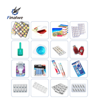 Finalwe usine prix DPP série automatique en aluminium plastique pilule comprimé capsule blister emballage machine à sceller