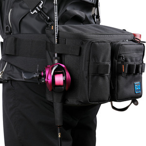 Fishing House RX1911 Multifunctional Lure Waist <b>Bag</b> 20-<b>30L</b> Waterproof Fishing Tackle Storage <b>Bag</b> For Outdoor Use - Product Image 1