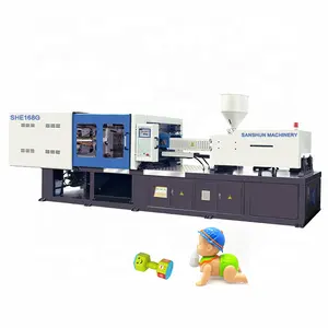 Hoge Standaard Sanshun SHE168G-B001 Speelgoed Making Machine Spuitgieten Automatische Voor Speelgoed Productie Machine