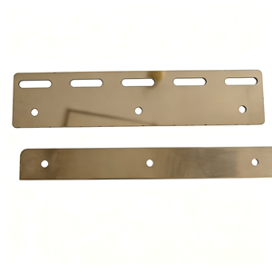 Cintre pour rideaux en plastique PVC bon marché kit complet de rideaux en bande PVC avec rail de suspension pour porte pour chambre froide - Product Image 3