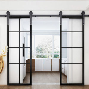 Puertas Corredizas de Estilo Minimalista para Interiores de Restaurantes, de Aleación de Aluminio y Vidrio, Superficie Acabada, 5 Años de Garantía, Soporte Técnico en Línea - Product Image 3