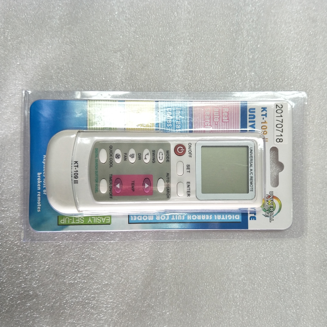 Universal Remote Control for Air Conditioner KT-109 II