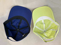 Gorra de Béisbol Personalizada con Logotipo OEM al por Mayor, Hebilla de Metal, Seis Paneles, Sin Estructura, con Ojales, Deportiva, Unisex, de Secado Rápido, Bordada, de Poliéster
