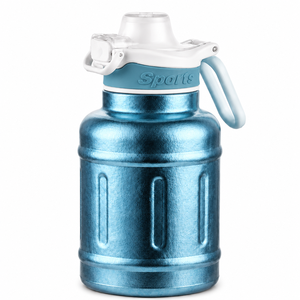 <b>Large</b> Capacity 1.4L Pure Titanium Tumbler, Lightweight Eco-Friendly Insulated Sports Water Bottle, 12-24h Heat Preservation - Product Image 1