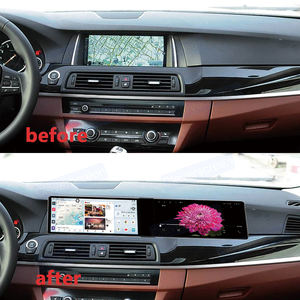 Для 2014 BMW 5 серии F10 12,3 дюймов 2,5 K двойной экран автомобиля развлекательная система Android 13 Bluetooth <span class=keywords><strong>DVD</strong></span> - Product Image 3